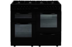 Cookworks CCL100DFB Dual Fuel Range Cooker - Black